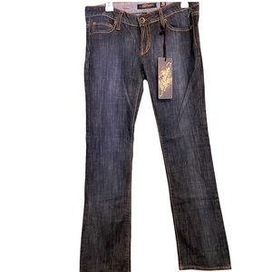 NWT ED HARDY DARK WASH JEANS